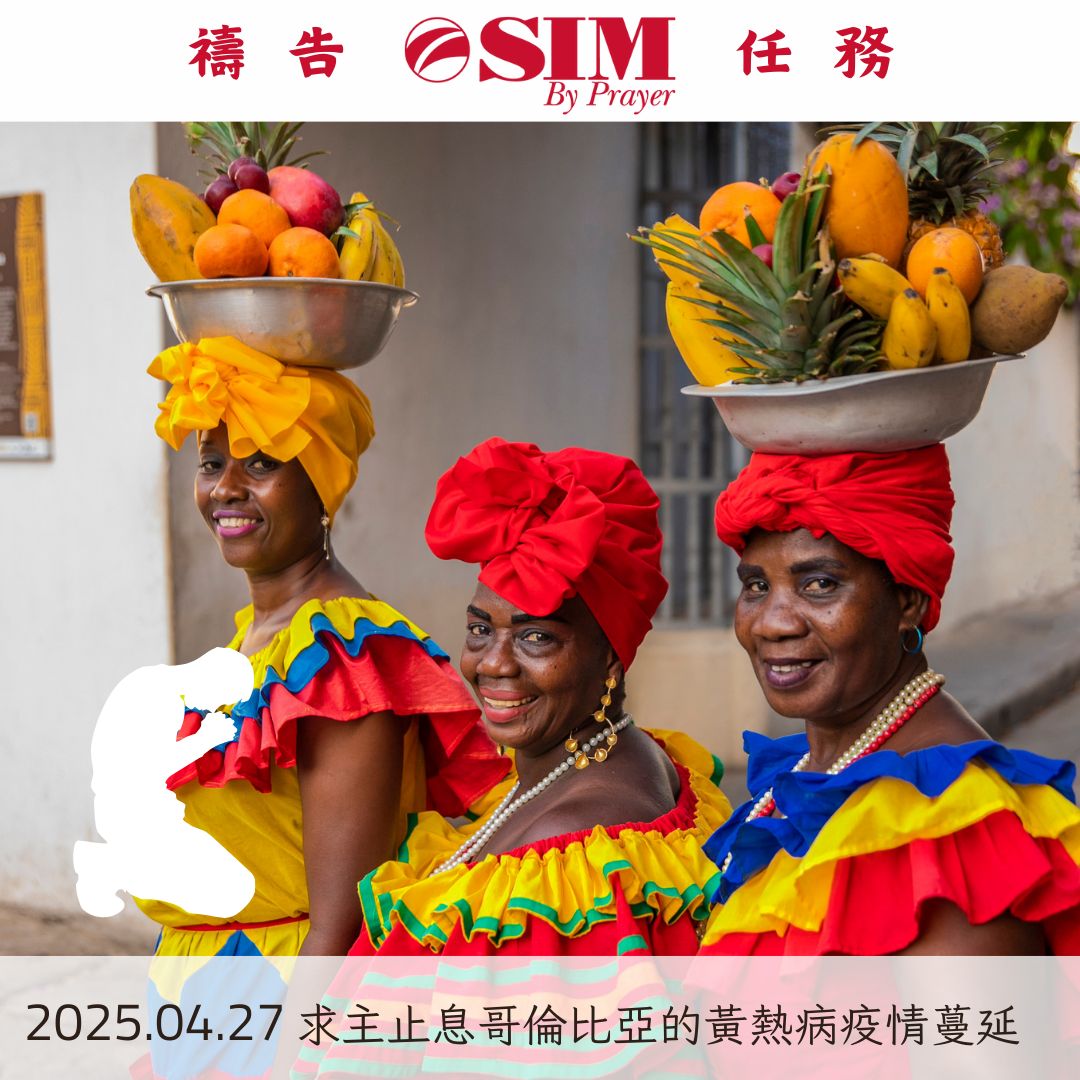 求主止息哥倫比亞的黃熱病疫情蔓延